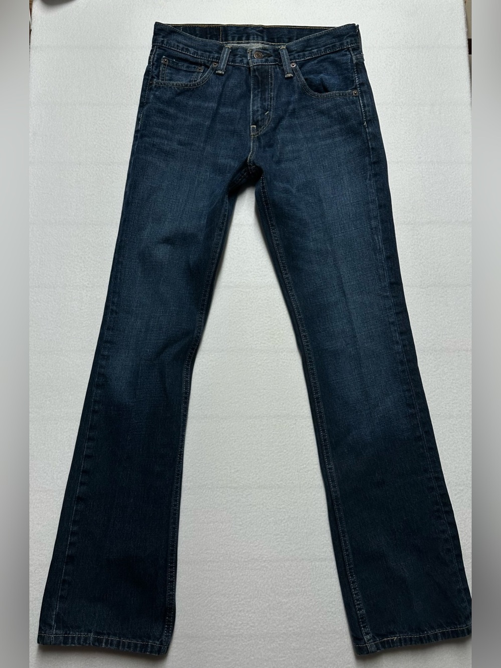 Levi’s 527 Women’s Bootcut Jeans Dark Wash Size 29x32 Low Rise Denim